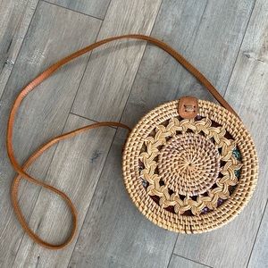 Amerii Rattan Purse/Bag medium